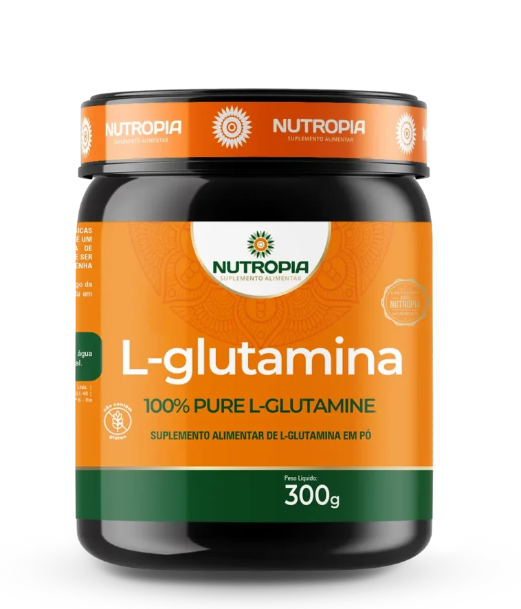 L-Glutamina 300g - NUTROPIA