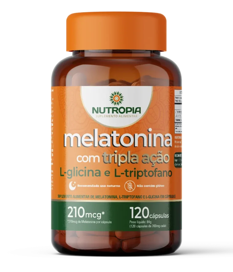 Melatonina Triple 120 Cápsulas